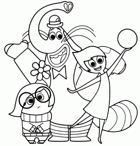 Inside Out Coloring Pages - Best Coloring Pages For Kids