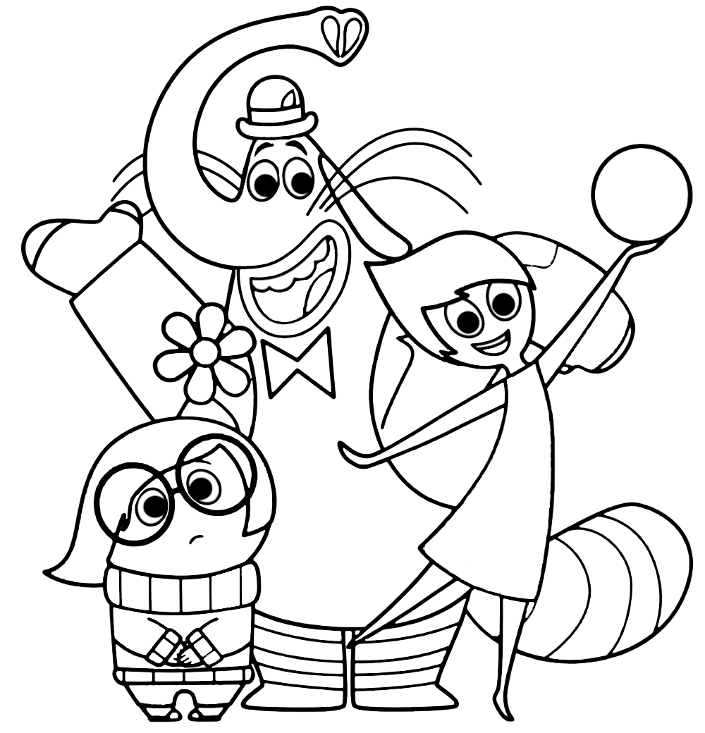 inside coloring pages