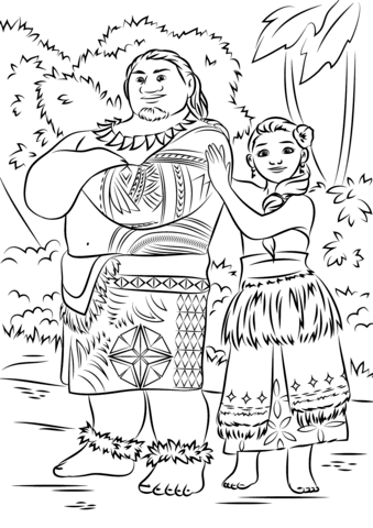 Moana Coloring Book - Jogue gratuitamente na Friv5