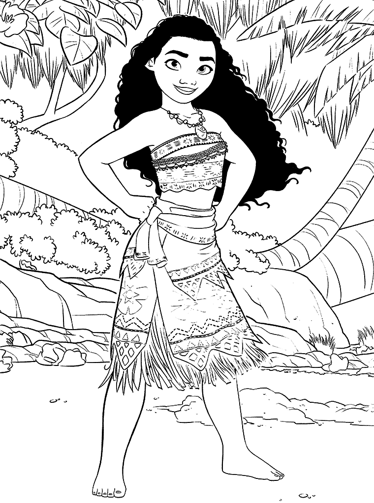 Moana Coloring Pages - Best Coloring Pages For Kids