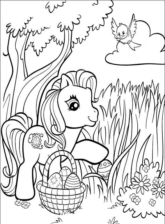 Easter Basket Coloring Pages - Best Coloring Pages For Kids