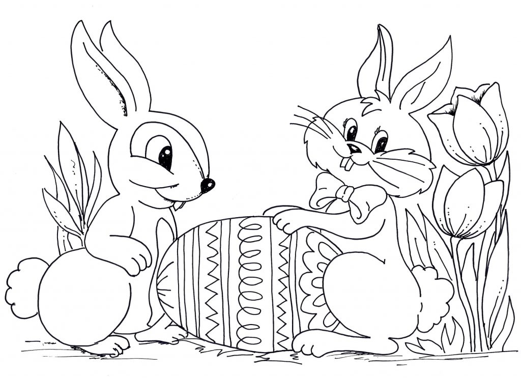 Printable Easter Coloring Pages