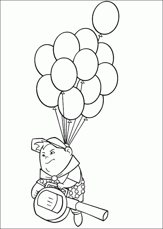 Up Coloring Pages Printable