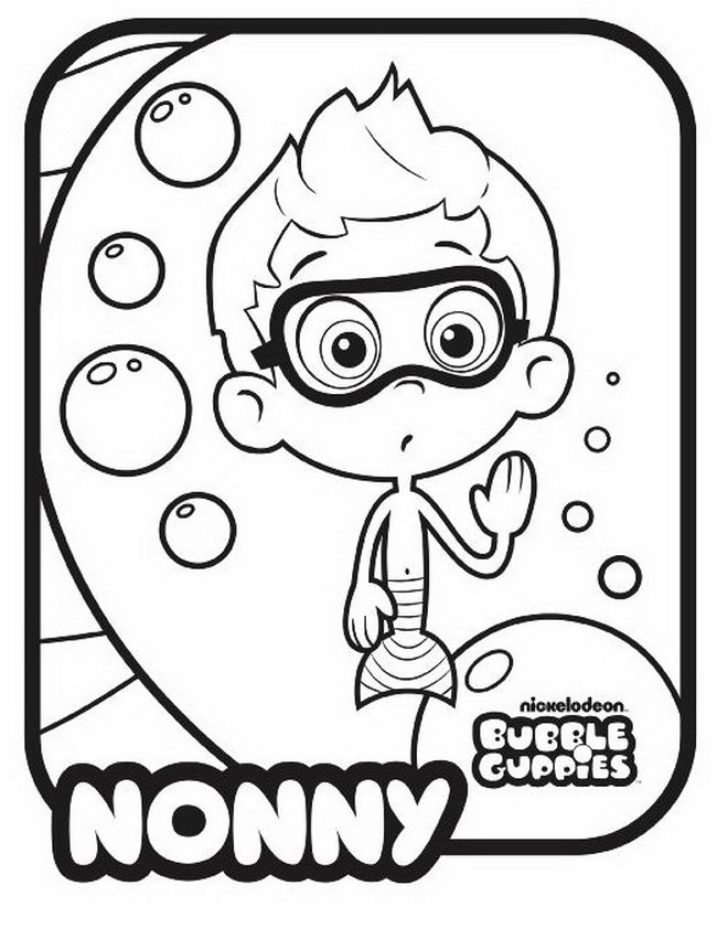 Molly Bubble Guppies Coloring Pages 2025 Molly Bubble Guppies Coloring Pages 2025