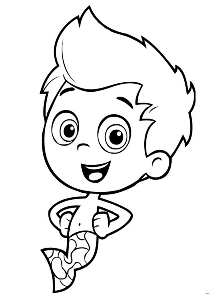 Bubble Guppies Coloring Pages Printables