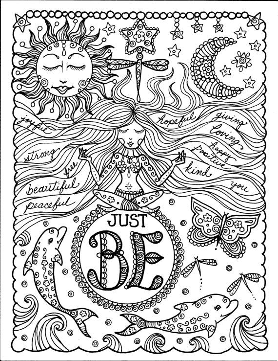 Coloring Pages for Teens Free Downloads