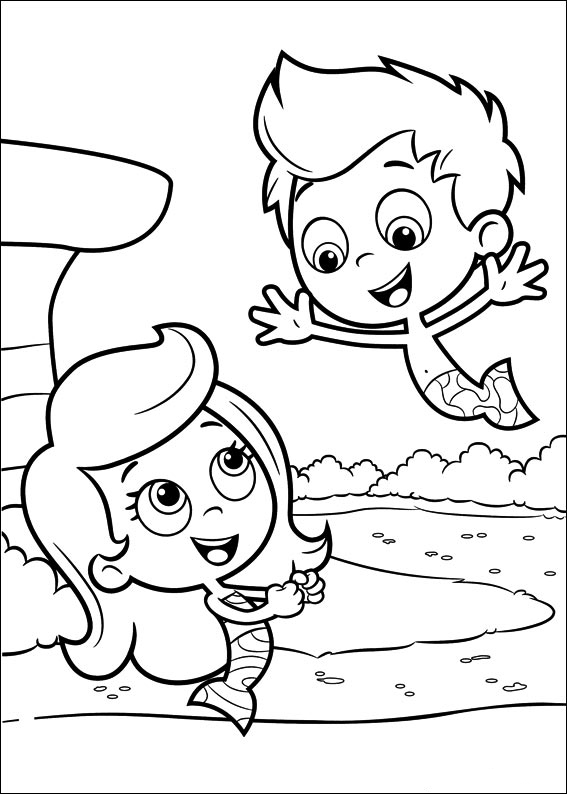 Free Bubble Guppies Coloring Pages Printables
