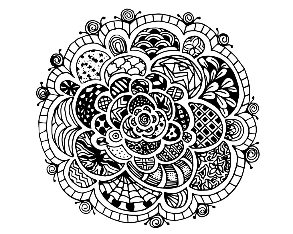 Hard Coloring Pages for Teens