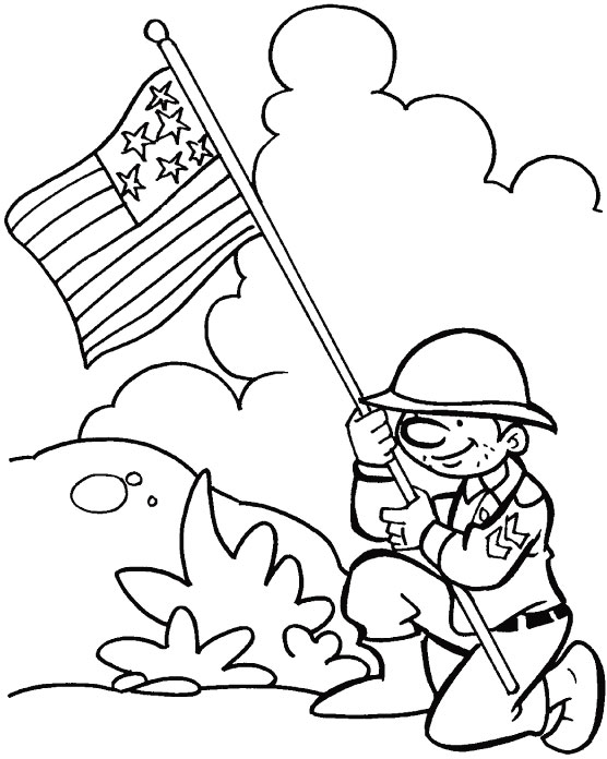 Memorial Day Coloring Pages Printables