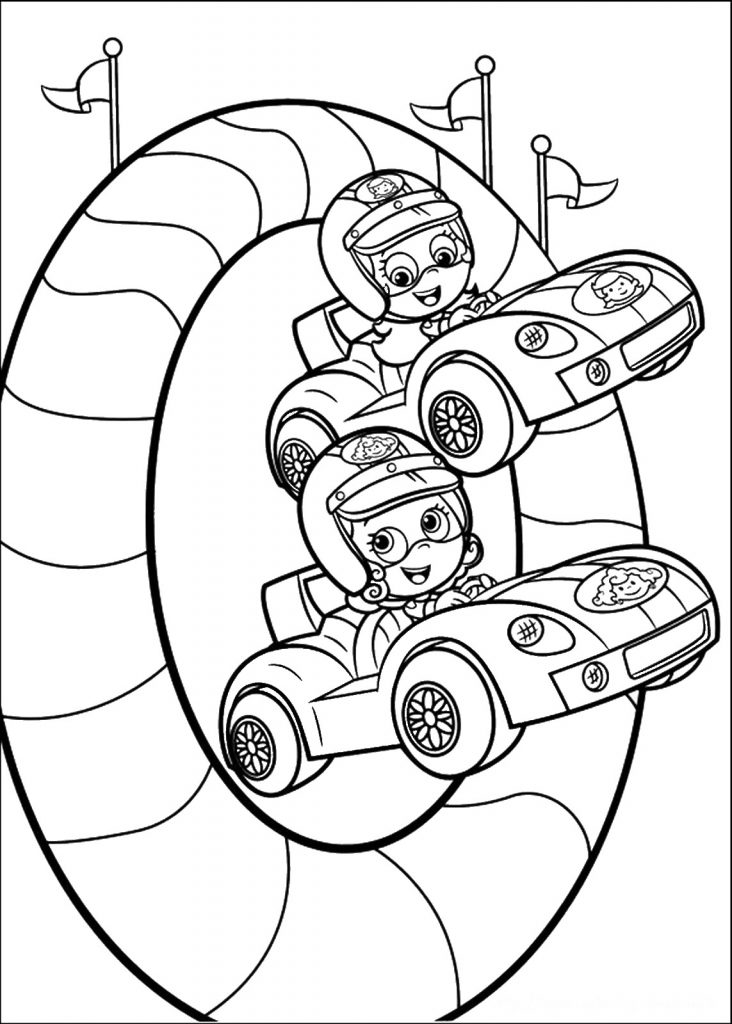 Printable Bubble Guppies Coloring Pages