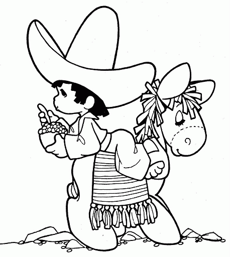 Printable Cinco de Mayo Coloring Page