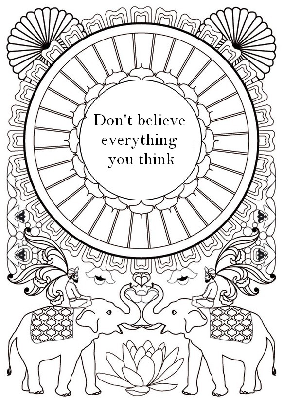 quote Coloring Pages for Teens