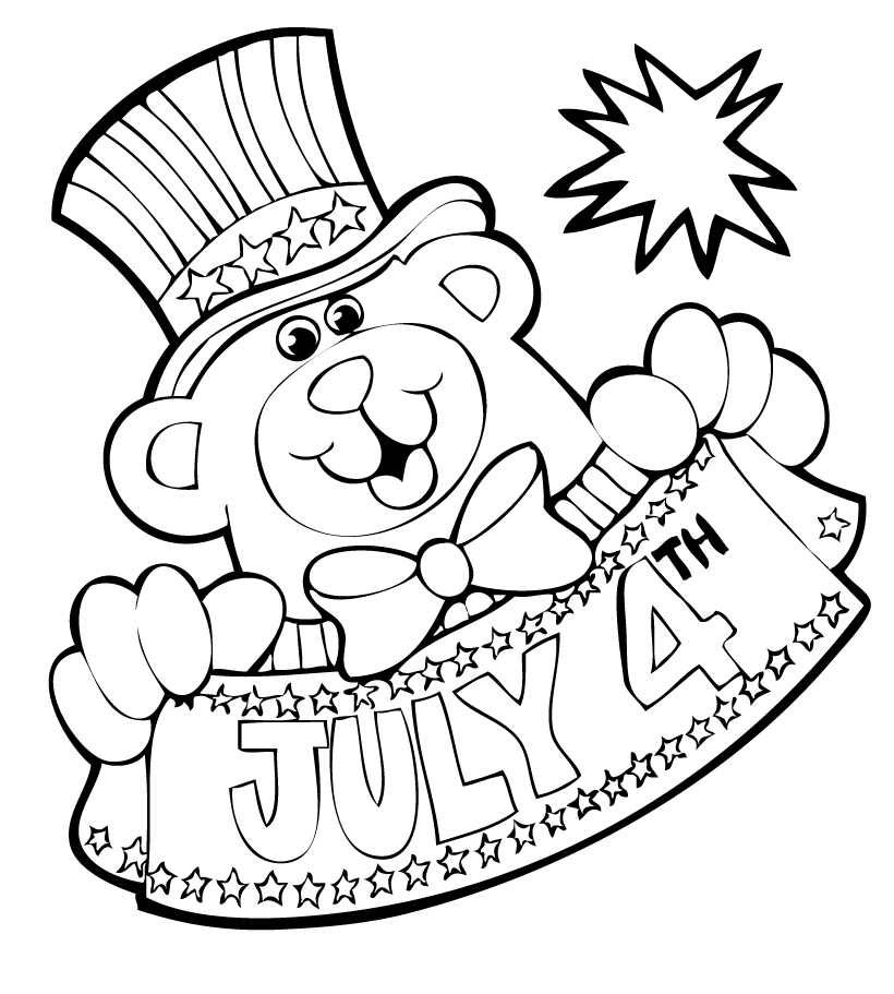 4th of July Coloring Pages - Best Coloring Pages For Kids