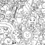 Adventure Time Coloring Page Characters