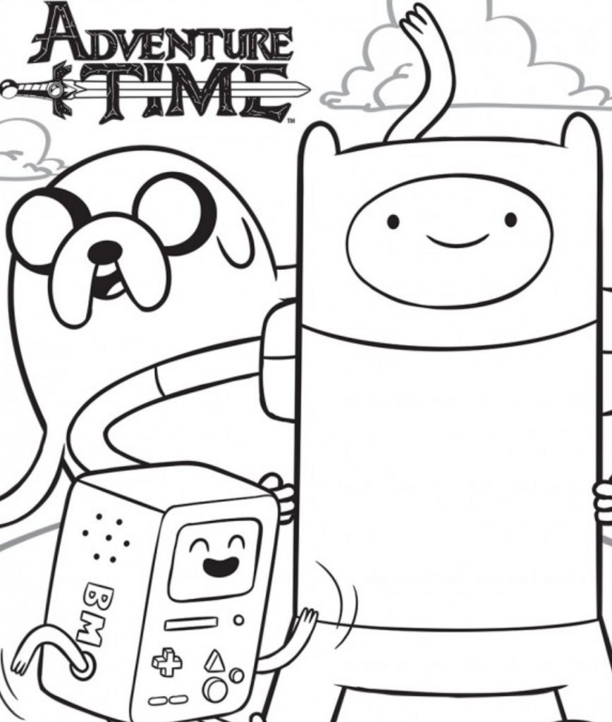 Adventure Time Coloring Pages Best Coloring Pages For Kids
