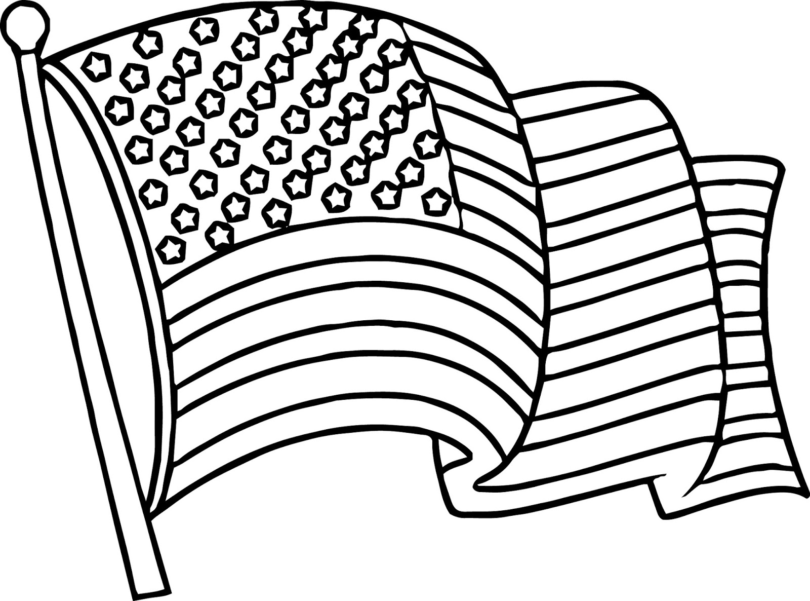  Flag Coloring Pages For Kids 2