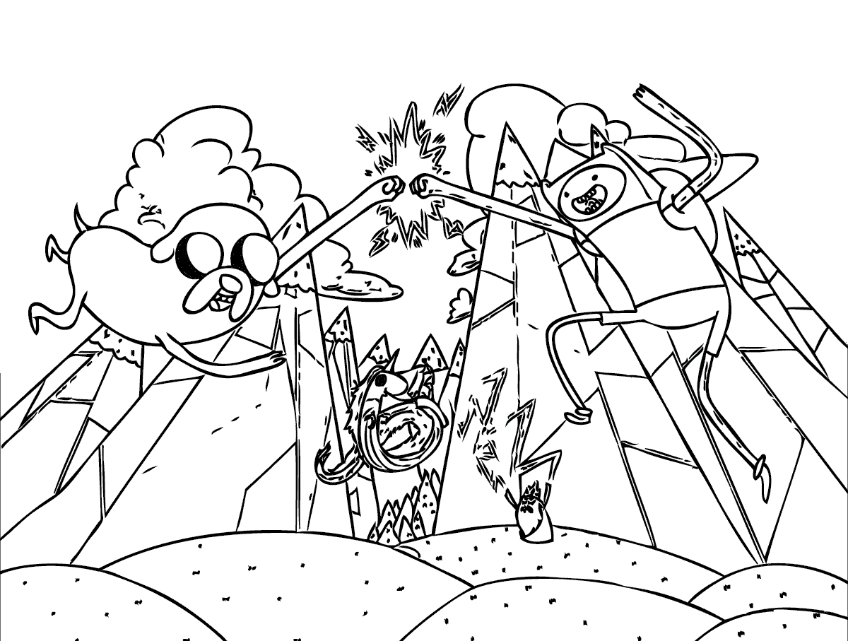 Adventure Time Coloring Pages   Best Coloring Pages For Kids