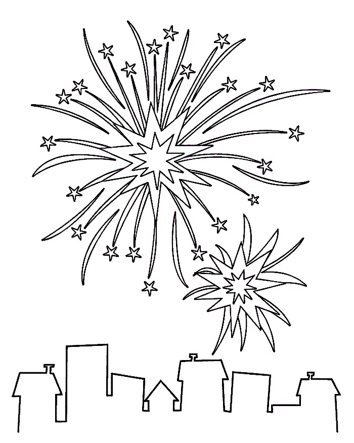 Free 4th of July Coloring Page Printables
