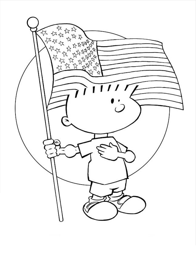  Flag Coloring Pages For Kids 5