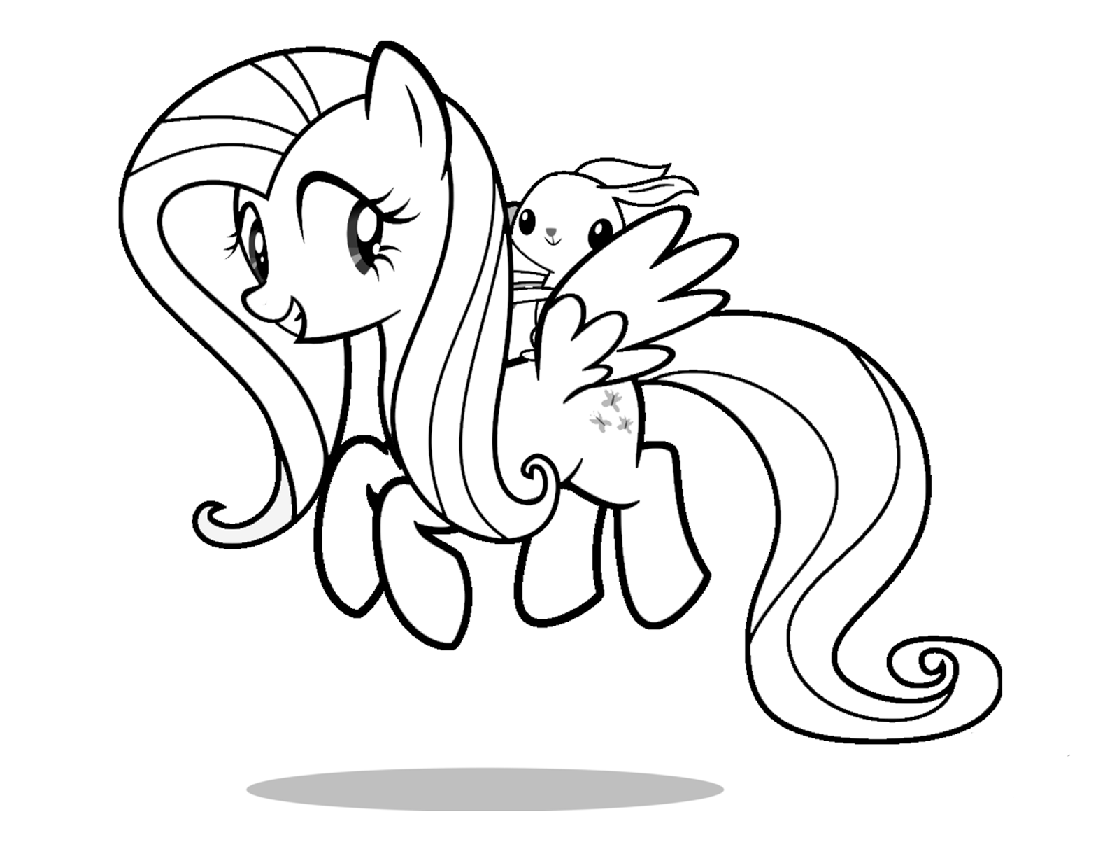 Fluttershy Coloring Pages - Best Coloring Pages For Kids