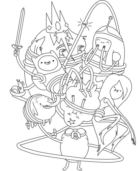 Adventure Time Coloring Pages Best Coloring Pages For Kids
