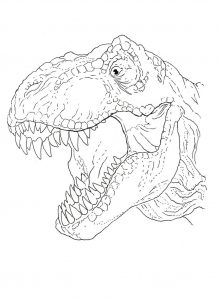 TRex Coloring Pages - Best Coloring Pages For Kids