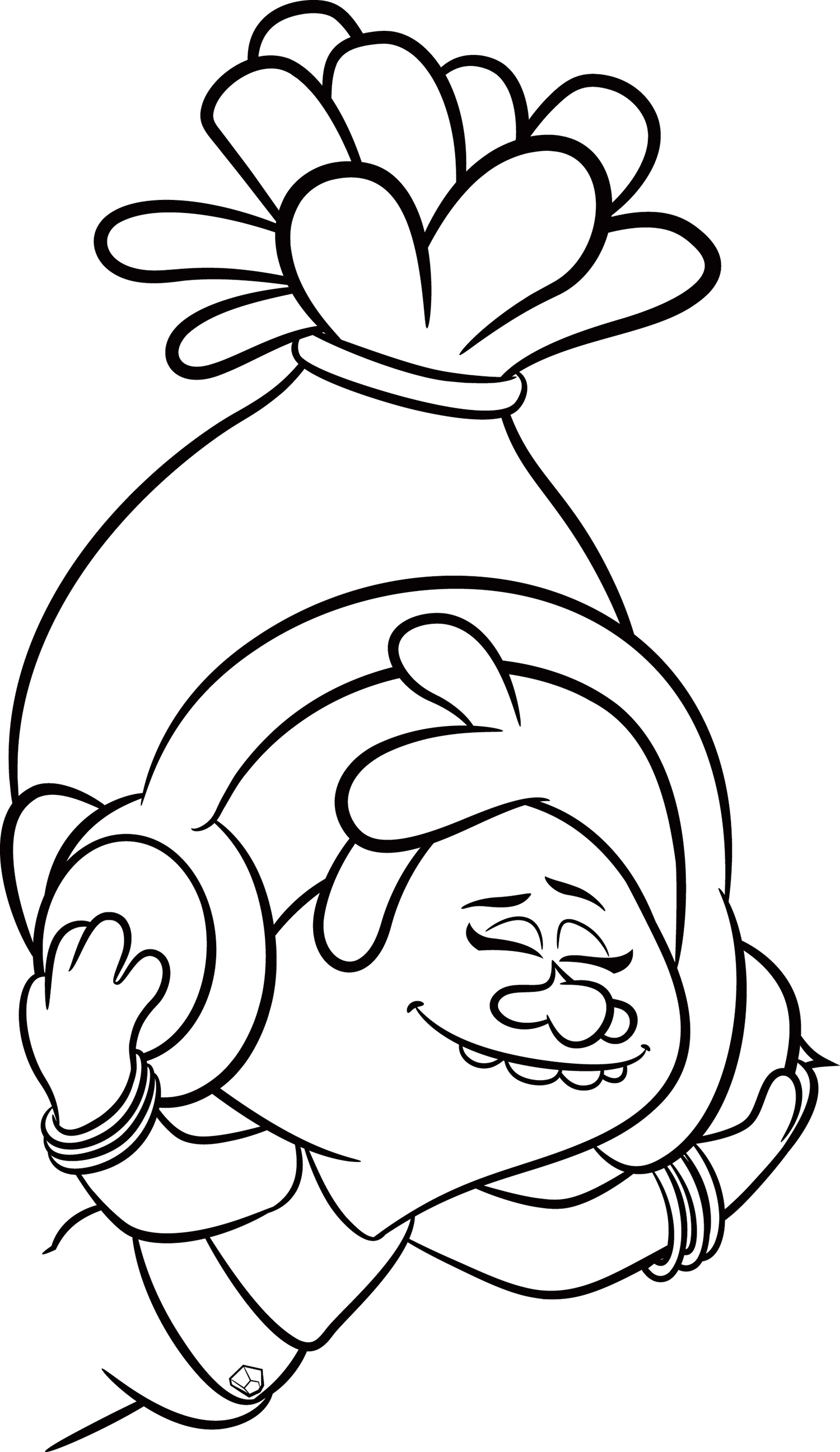 15 Troll Movie Coloring Pages