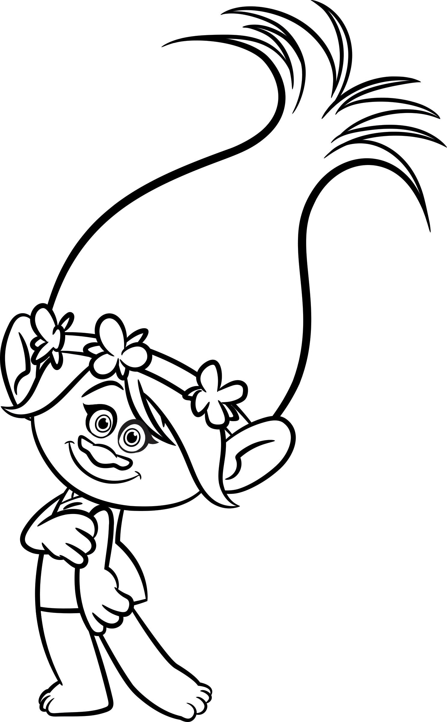 6300 Top Trolls Cartoon Coloring Pages Pictures