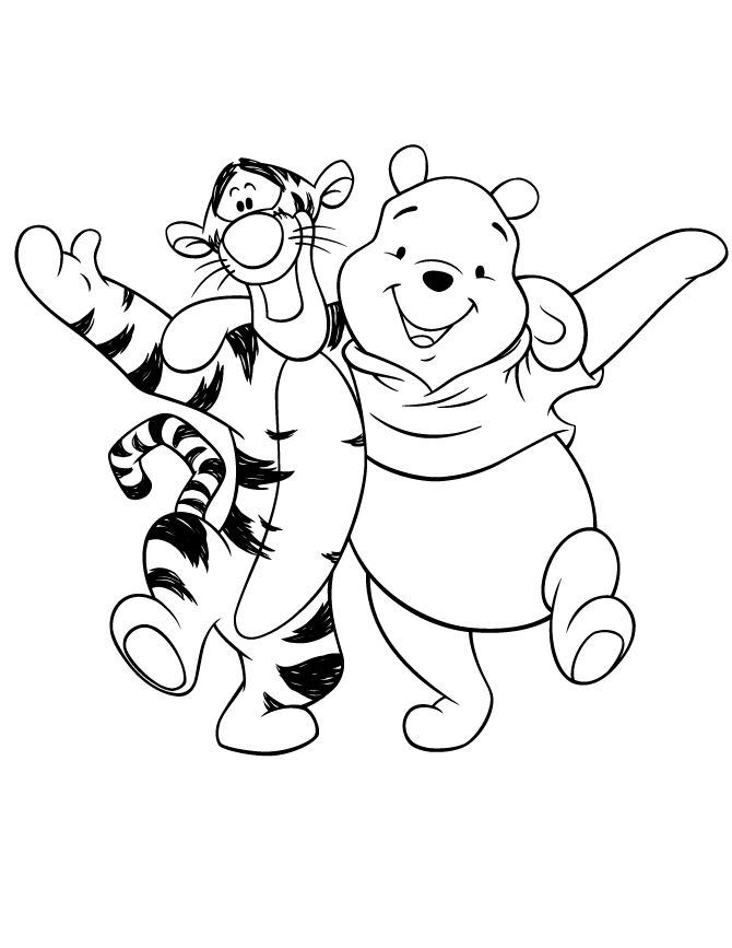 Coloring Sheets With 2 Friends 7