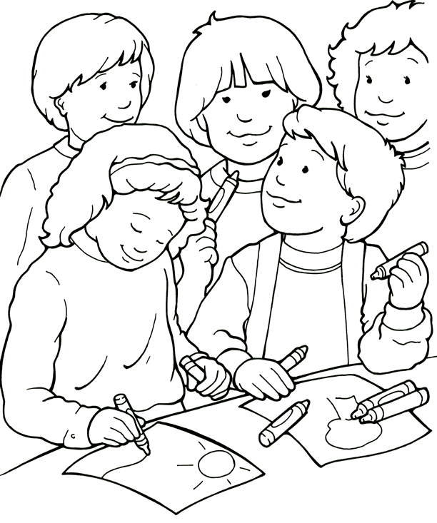  Friendship  Coloring  Pages  Best Coloring  Pages  For Kids