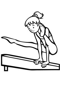 gymnastics coloring pages  best coloring pages for kids