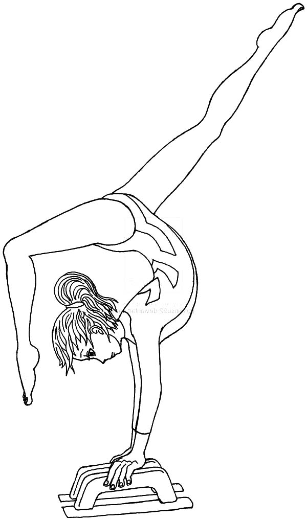 Gymnastics Printable Pictures