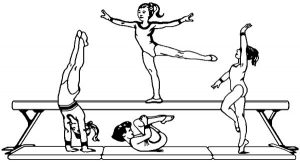 gymnastics coloring pages  best coloring pages for kids