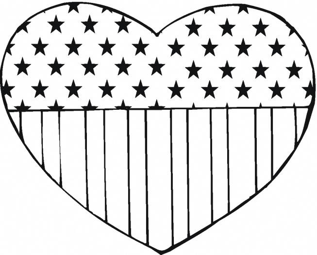 united states flag coloring pages for kids - photo #8