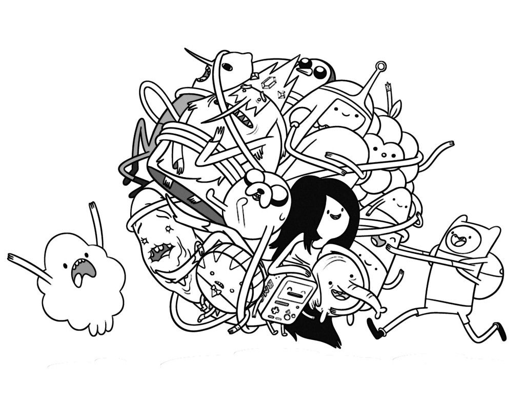Adventure Time Coloring Pages - Best Coloring Pages For Kids