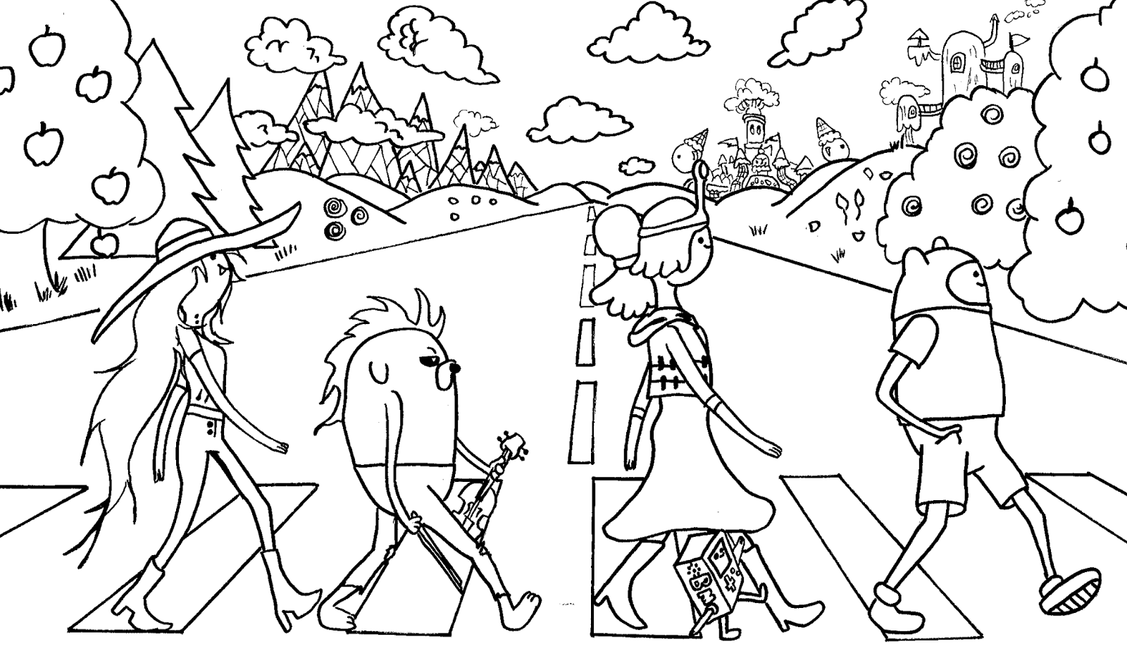 Adventure Time Coloring Pages - Best Coloring Pages For Kids
