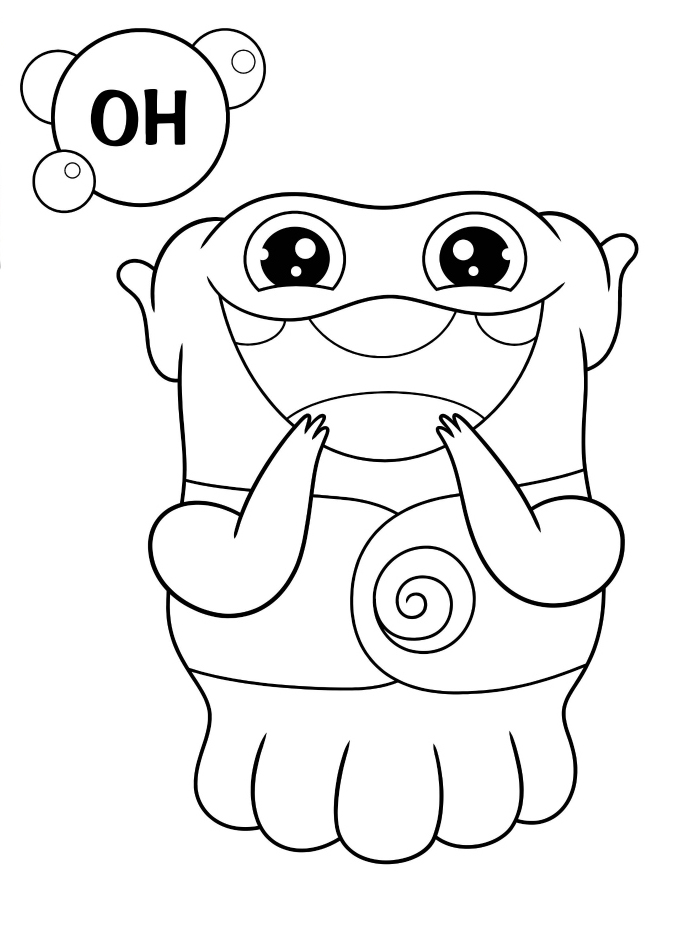 oh from the movie home coloring pages - photo #11