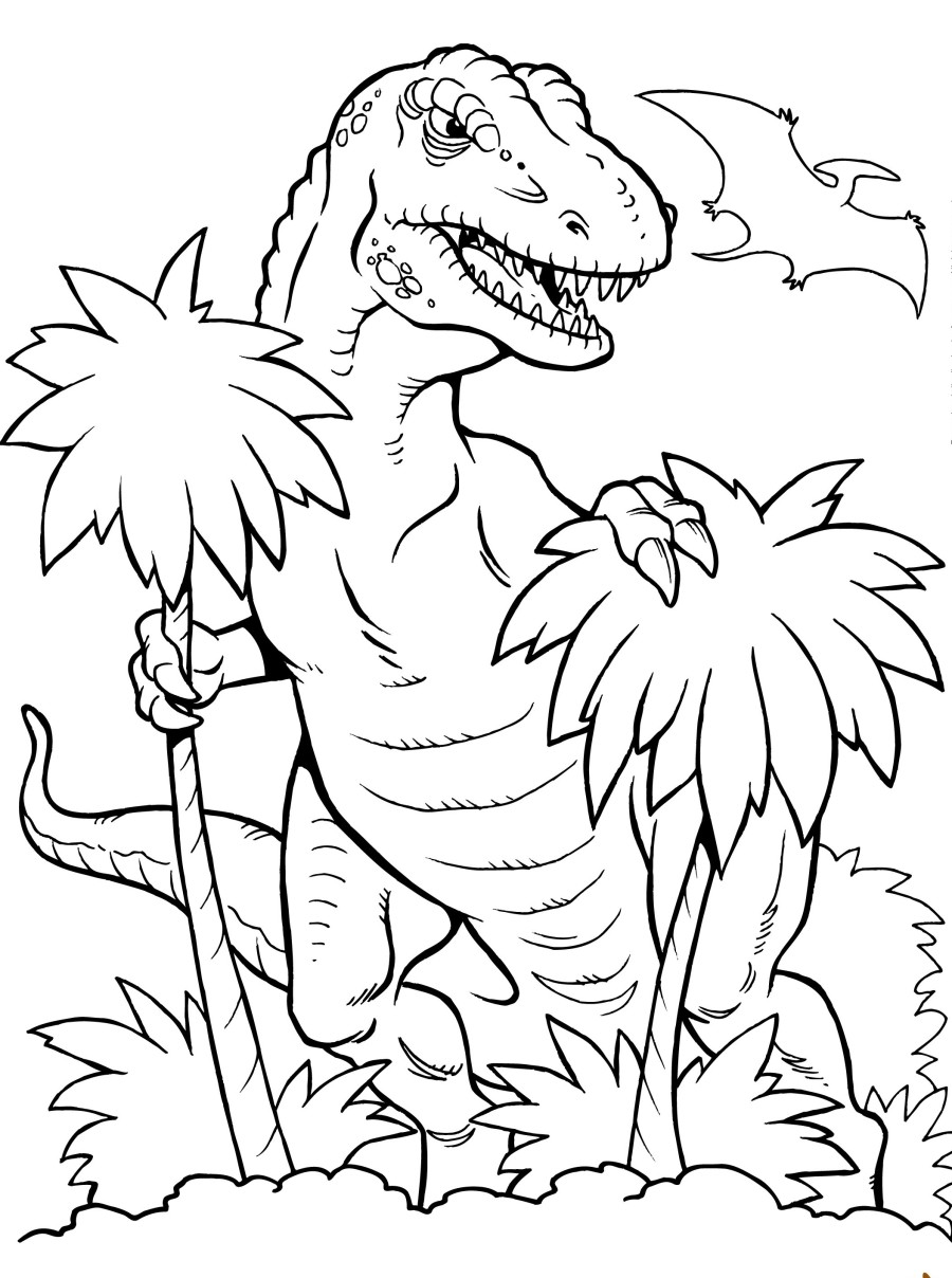 Trex Coloring Pages Best Coloring Pages For Kids