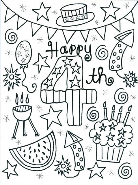 4th of July Coloring Pages Best Coloring Pages For Kids