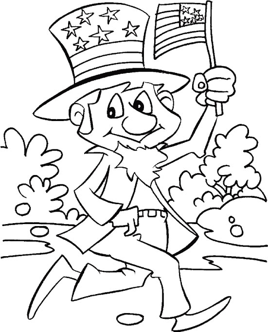 Printables 4th of July Coloring Pages
