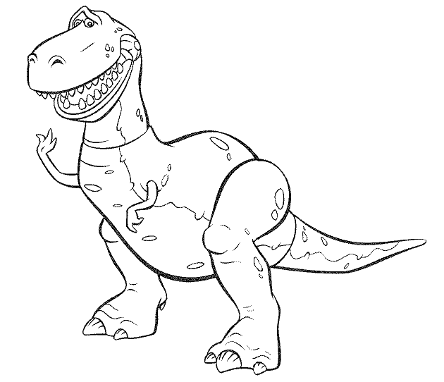 TRex Coloring Pages - Best Coloring Pages For Kids