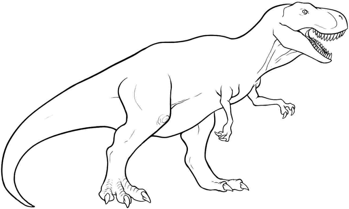 TRex Coloring Pages   Best Coloring Pages For Kids