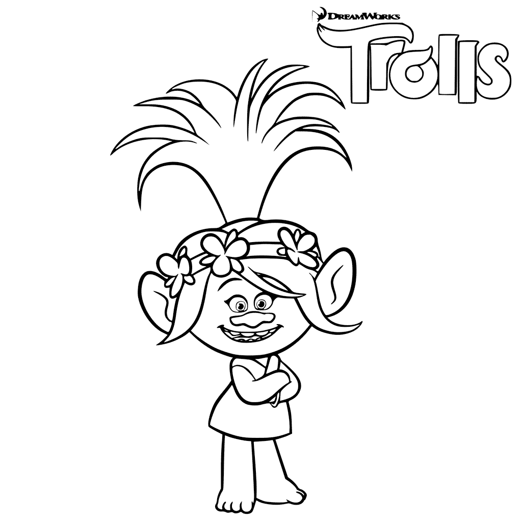 Trolls Movie Coloring Pages Best Coloring Pages For Kids