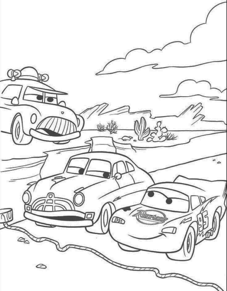 Download Free Cars Coloring Pages