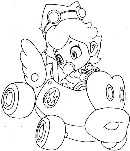 Mario Kart Coloring Pages - Best Coloring Pages For Kids