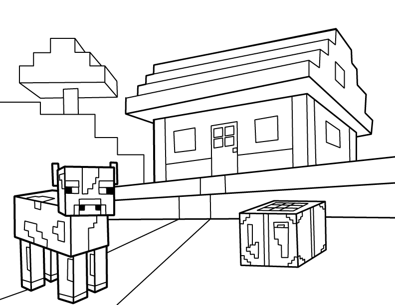 Minecraft Coloring Pages - Best Coloring Pages For Kids