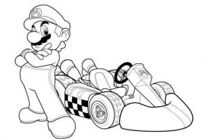 mario kart coloring pages  best coloring pages for kids