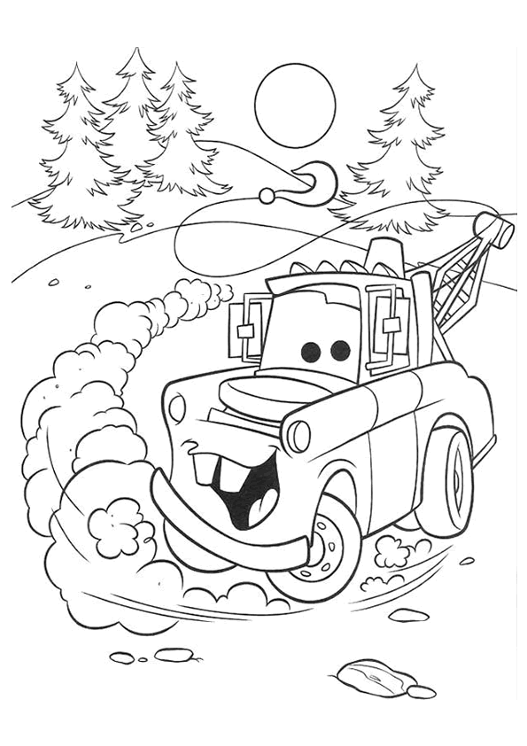 Free Cars Coloring Pages