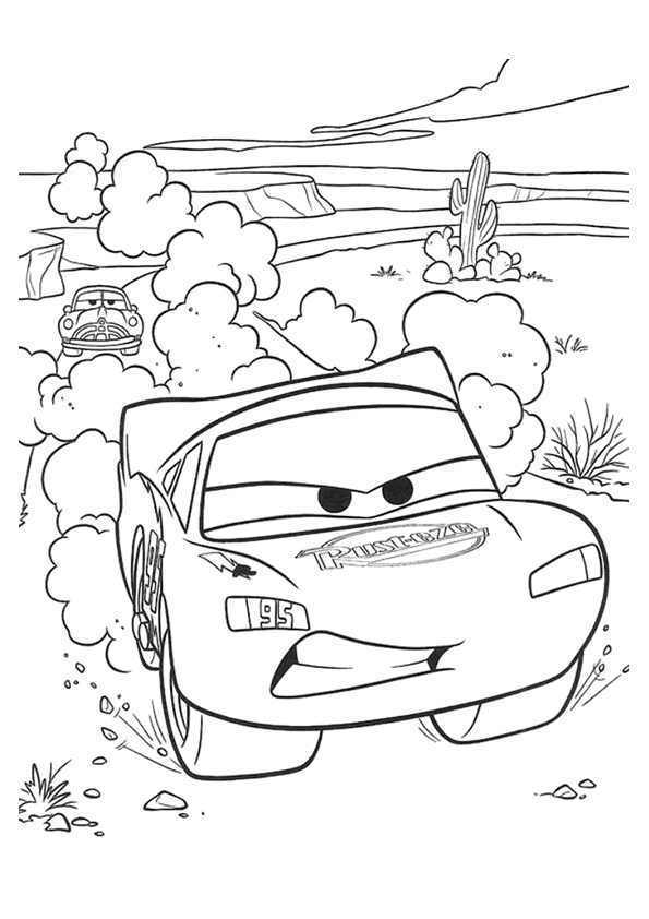 Free Cars Coloring Pages Printables