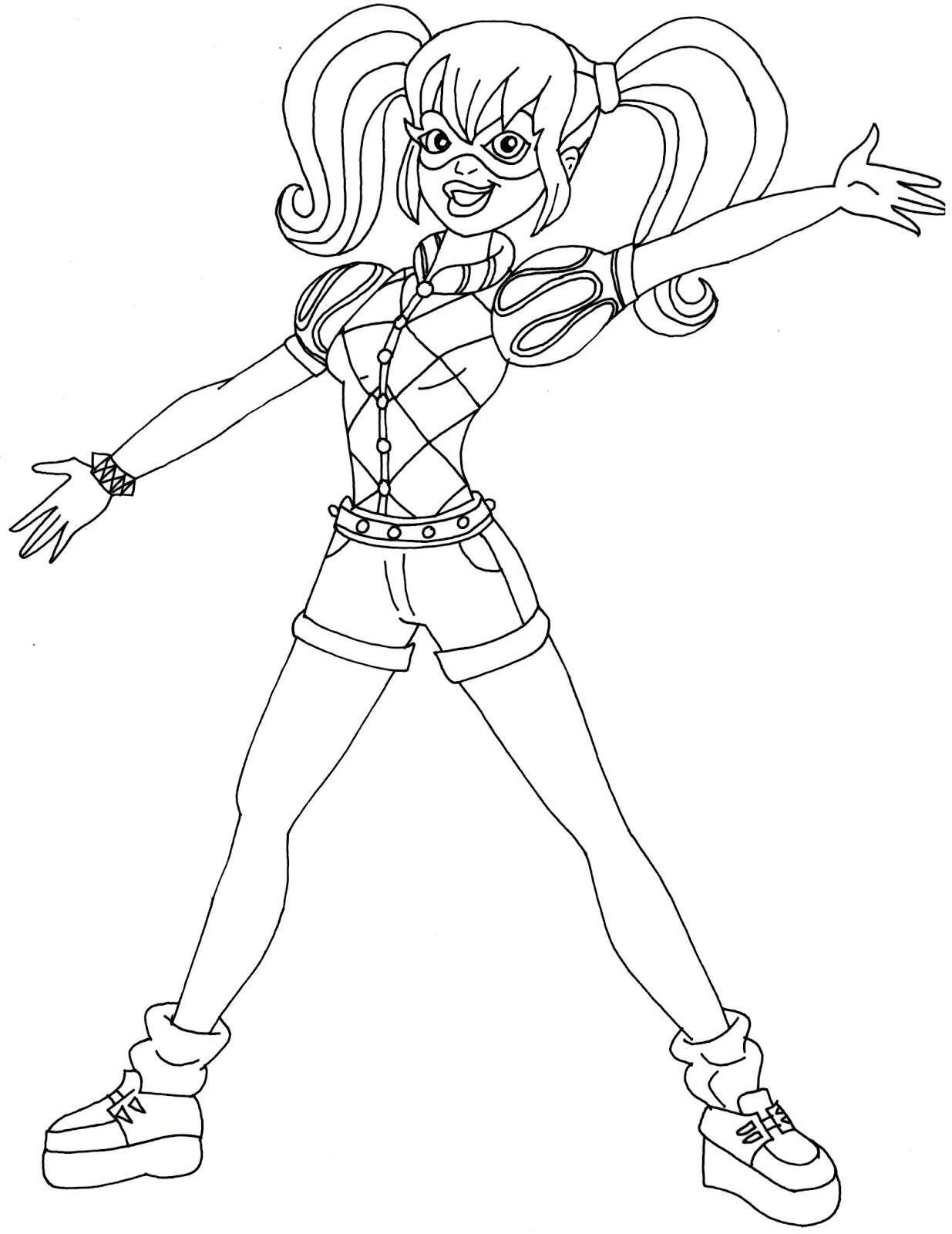 Harley Quinn Coloring Pages   Best Coloring Pages For Kids